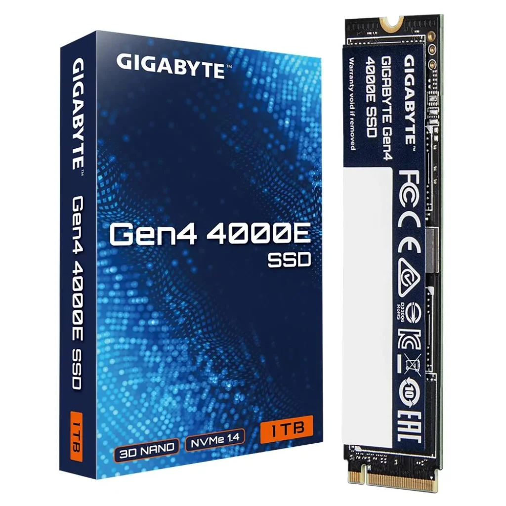 Накопичувач SSD G4 M.2 NVME 1TB 4000E G440E1TB GIGABYTE UA