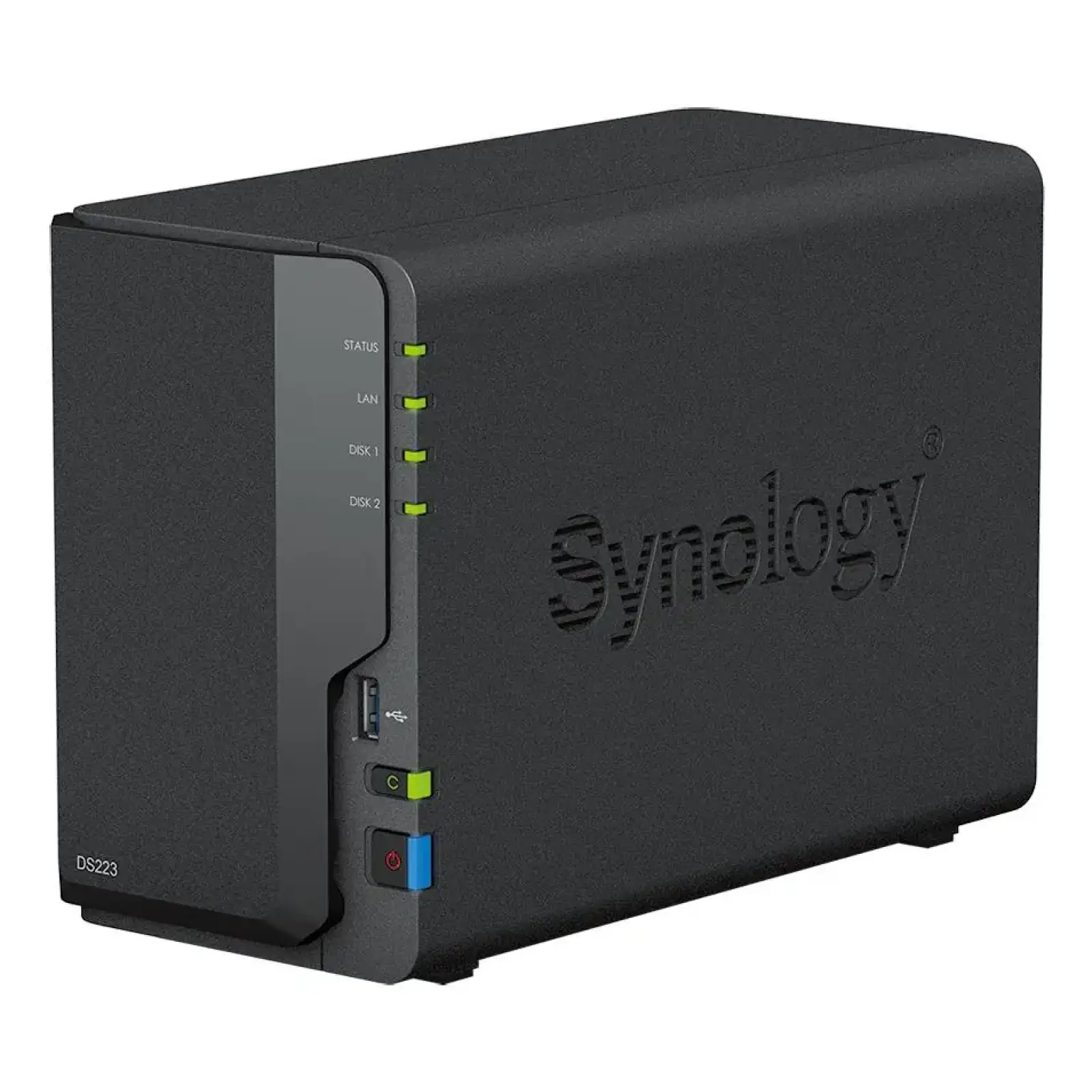 Система зберігання даних 2BAY NO HDD USB3.2 DS223 SYNOLOGY UA