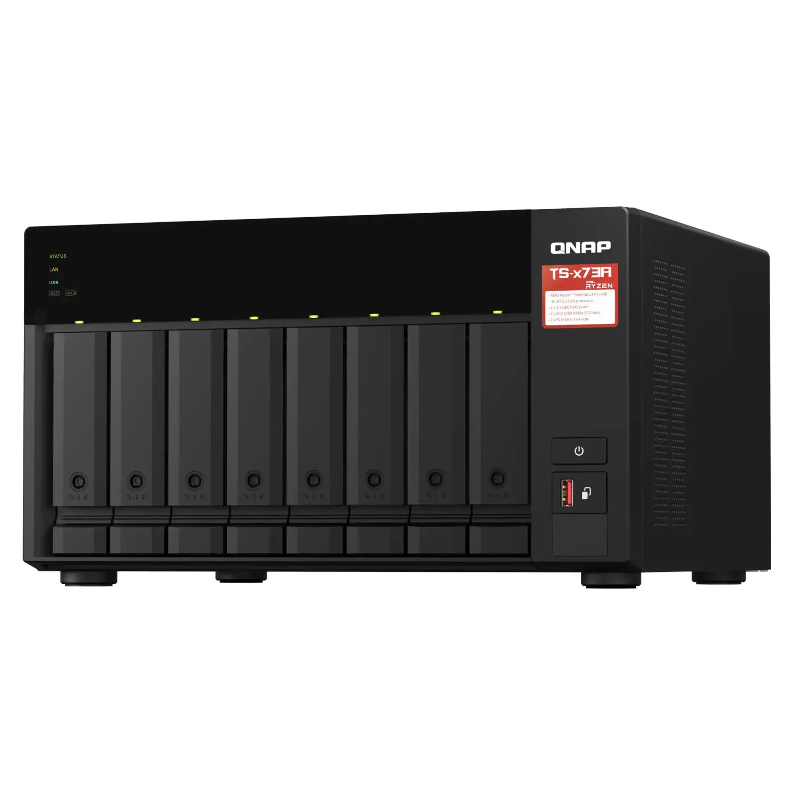 Система зберігання даних 8BAY 8GB TS-873A-8G QNAP UA