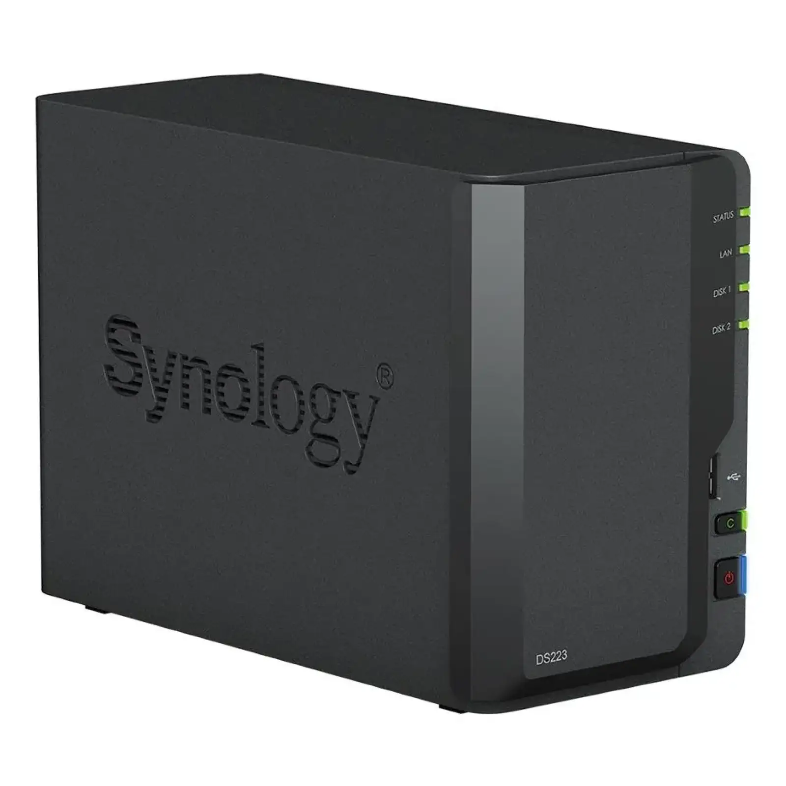 Система зберігання даних 2BAY NO HDD USB3.2 DS223 SYNOLOGY UA