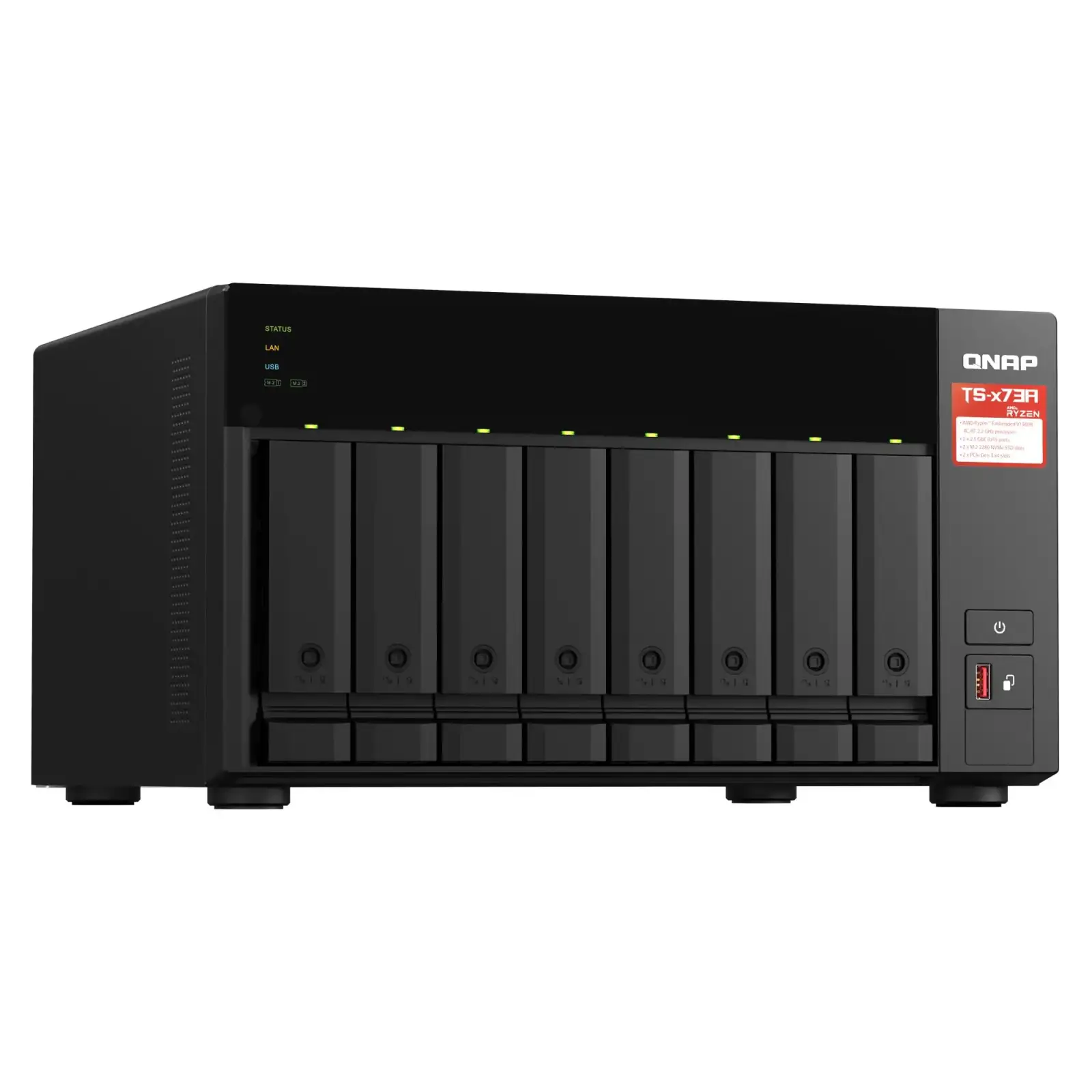 Система зберігання даних 8BAY 8GB TS-873A-8G QNAP UA