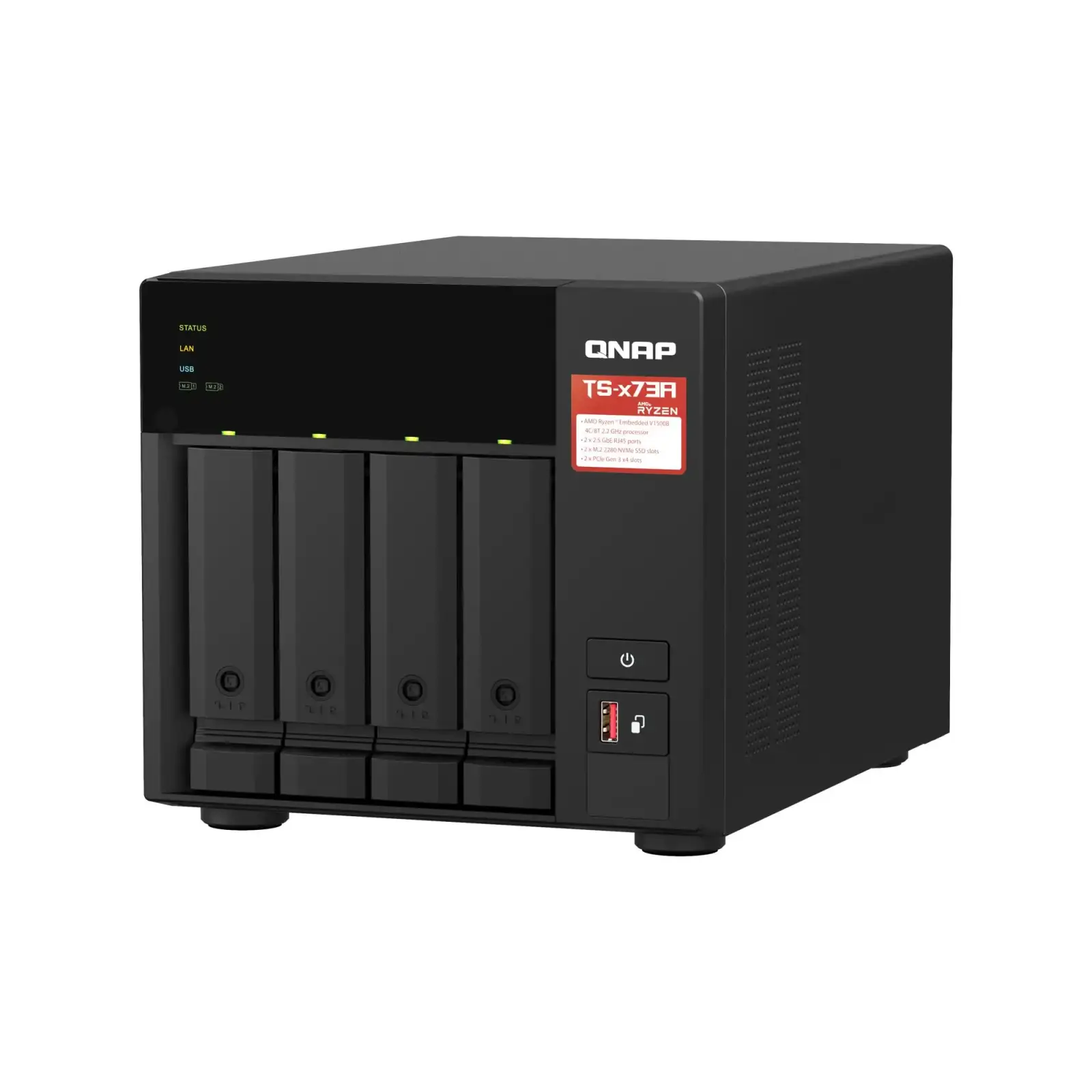 Система зберігання даних 4BAY 8GB TS-473A-8G QNAP UA