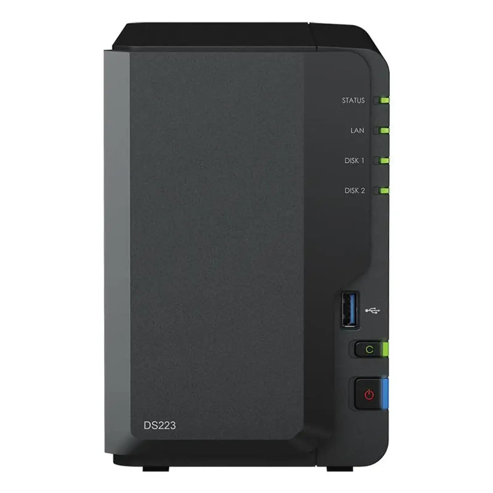 Система зберігання даних 2BAY NO HDD USB3.2 DS223 SYNOLOGY UA