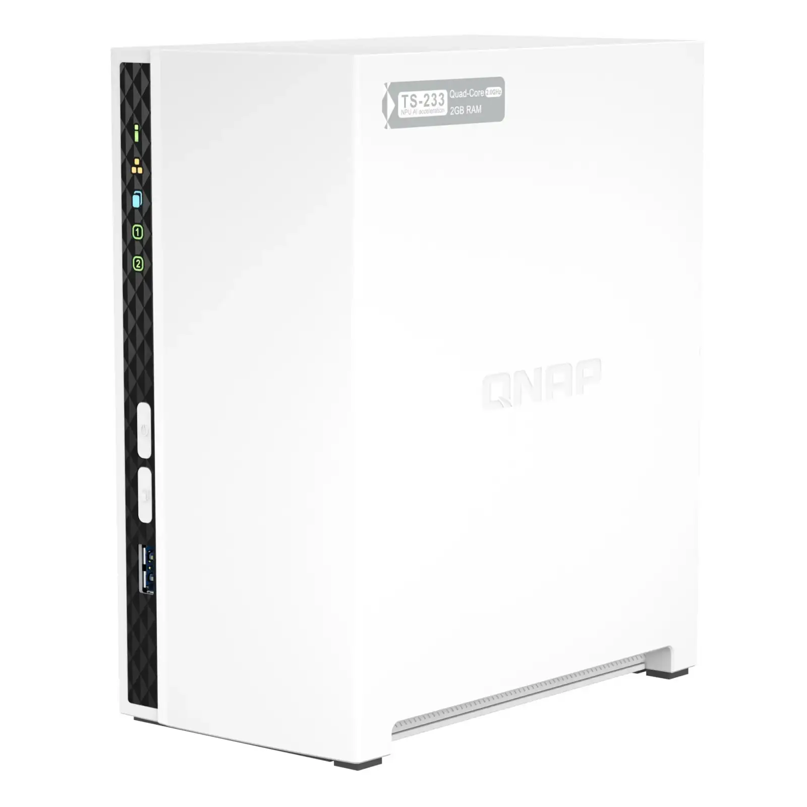 Система зберігання даних 2BAY NO HDD TS-233 QNAP UA