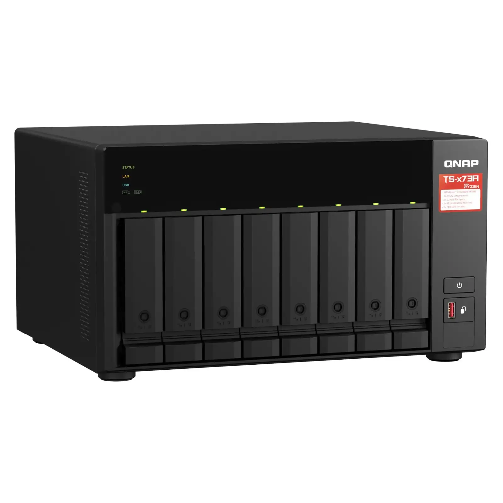 Система зберігання даних 8BAY 8GB TS-873A-8G QNAP UA