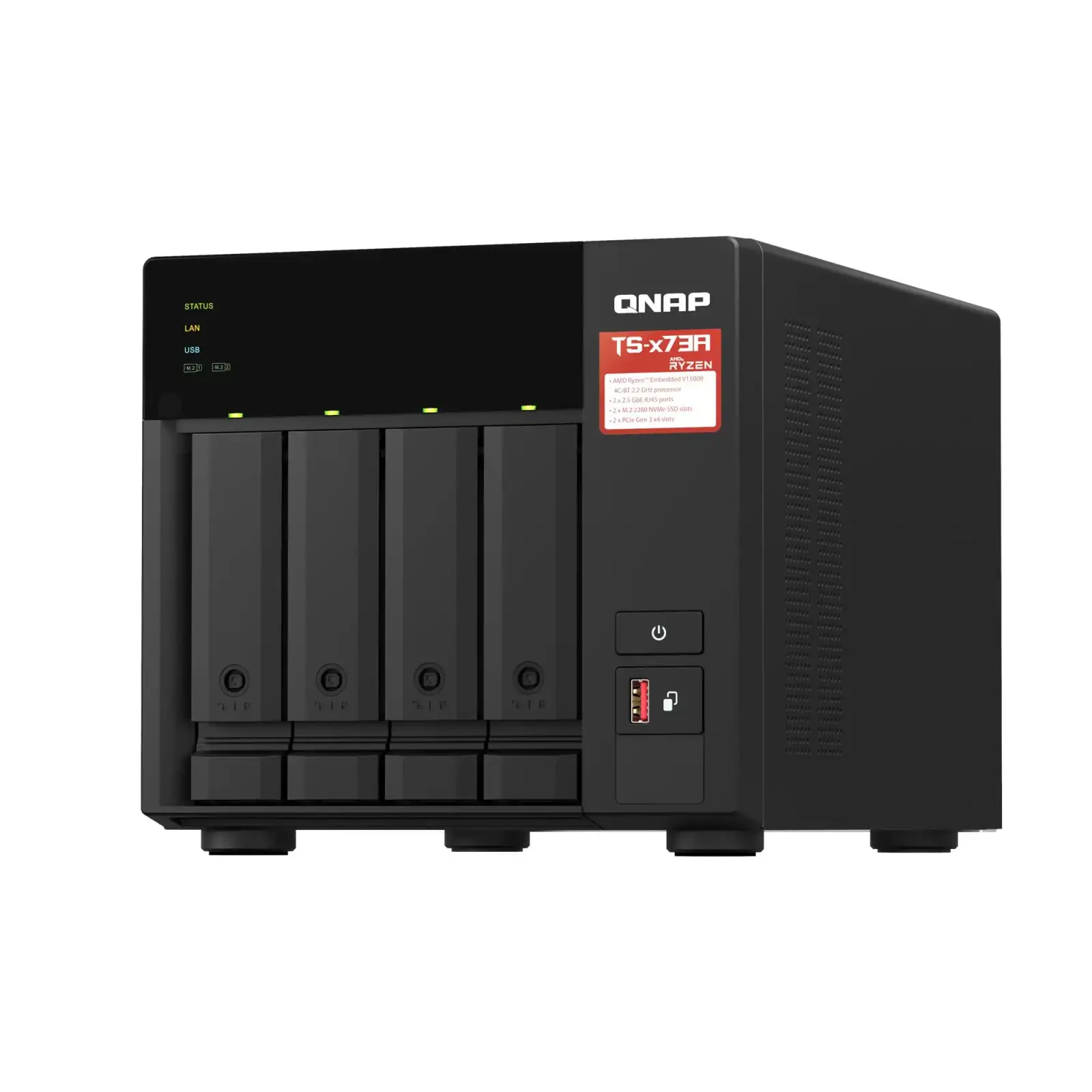 Система зберігання даних 4BAY 8GB TS-473A-8G QNAP UA