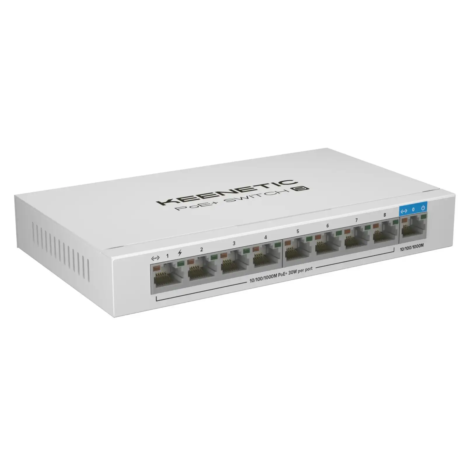 Комутатор Keenetic PoE+ Switch 9 (KN-4710) UA