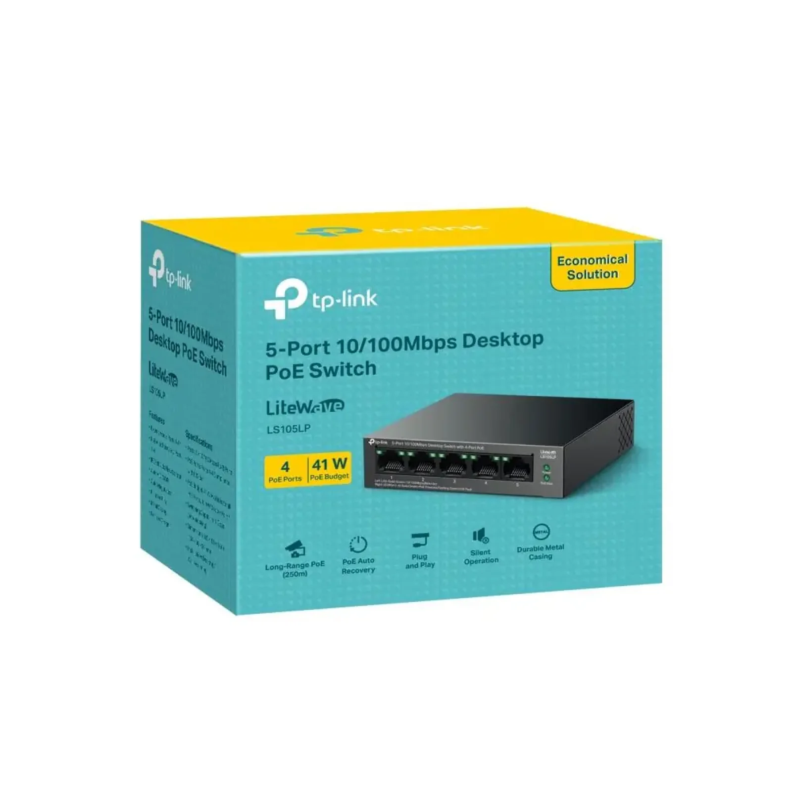 Комутатор LS105LP TP-LINK UA