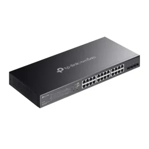 Комутатор JetStream 28-портовий гігабітний 3 24 портами PoE +, SG2428P TP-LINK UA
