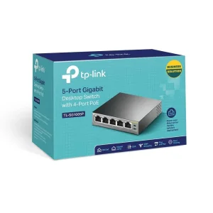 Комутатор NET SWITCH 5PORT 1000M 4P POE TL-SG1005P TP-LINK UA