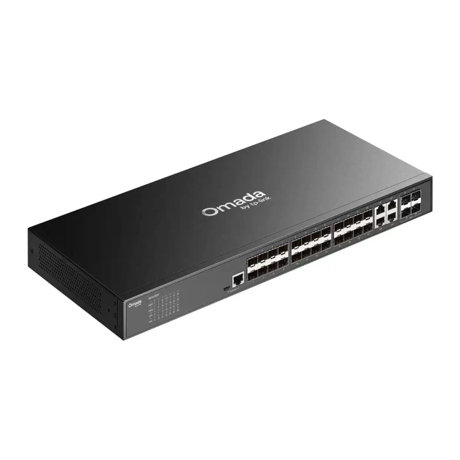Комутатор TP-LINK JetStream 24-портовий гігабітний L2 керований з 4 10GE SFP слотами, SG3428XF UA
