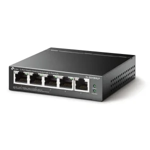 Комутатор TP-LINK 5-портовий настільний з 4 РоЕ+ портами TL-SG1005LP UA