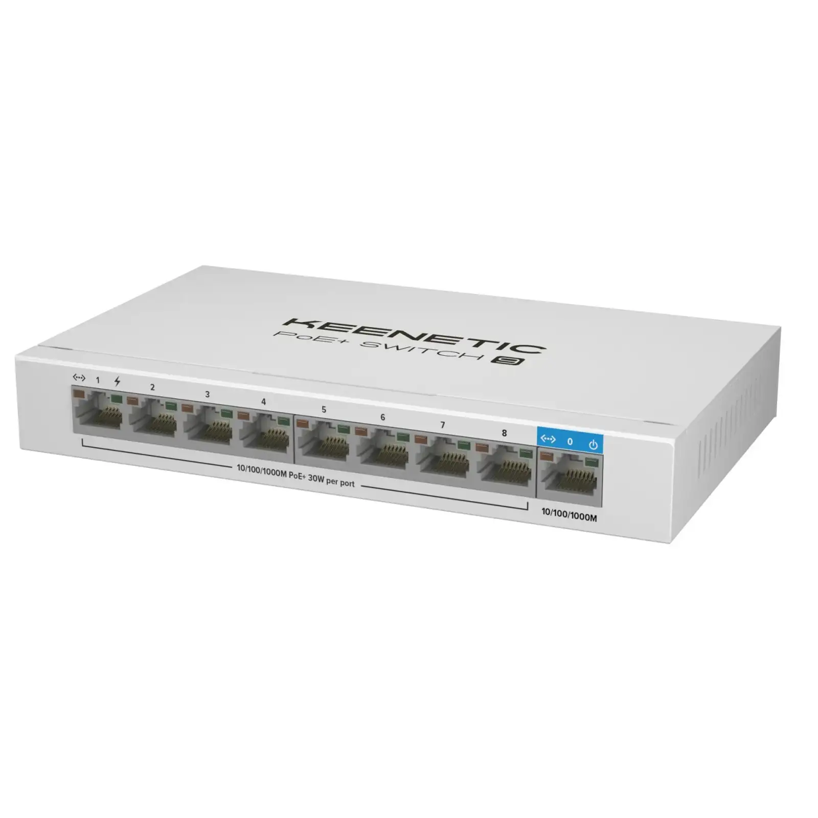 Комутатор Keenetic PoE+ Switch 9 (KN-4710) UA