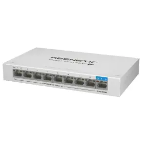 Комутатор Keenetic PoE+ Switch 9 (KN-4710) UA