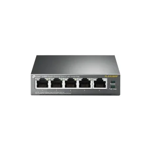 Комутатор NET SWITCH 5PORT 1000M 4P POE TL-SG1005P TP-LINK UA