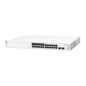 Комутатор HPE Aruba Switch IOn 1830 24G 2SFP 195W (JL813A) UA