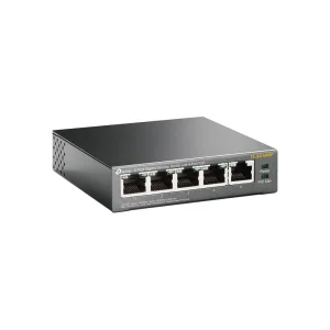 Комутатор NET SWITCH 5PORT 1000M 4P POE TL-SG1005P TP-LINK UA