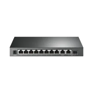 Комутатор 10-портовий гігабітний з 8 РоЕ+ портами, TL-SG1210MP TP-LINK UA