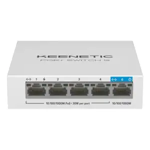 Комутатор Keenetic PoE+ Switch 5 (KN-4610) UA