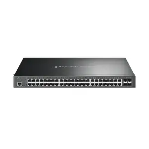 Комутатор TP-LINK JetStream 48-портовий гігабітний керований з 48 портами PoE+ та 4 портами 10GE SFP+ L2, SG3452XP UA
