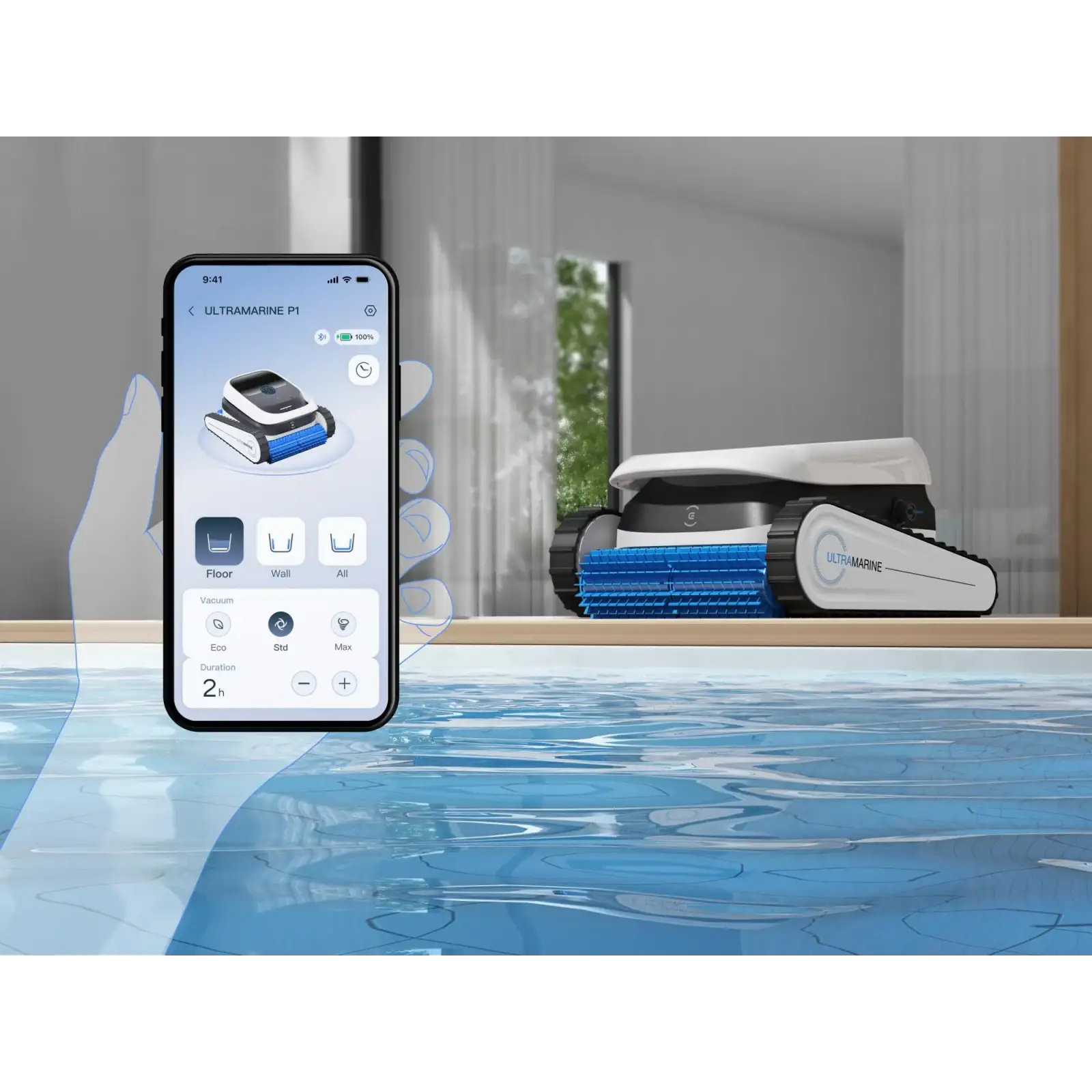 Робот-мийник басейнів ULTRAMARINE P1 ECOVACS (SWB11) UA