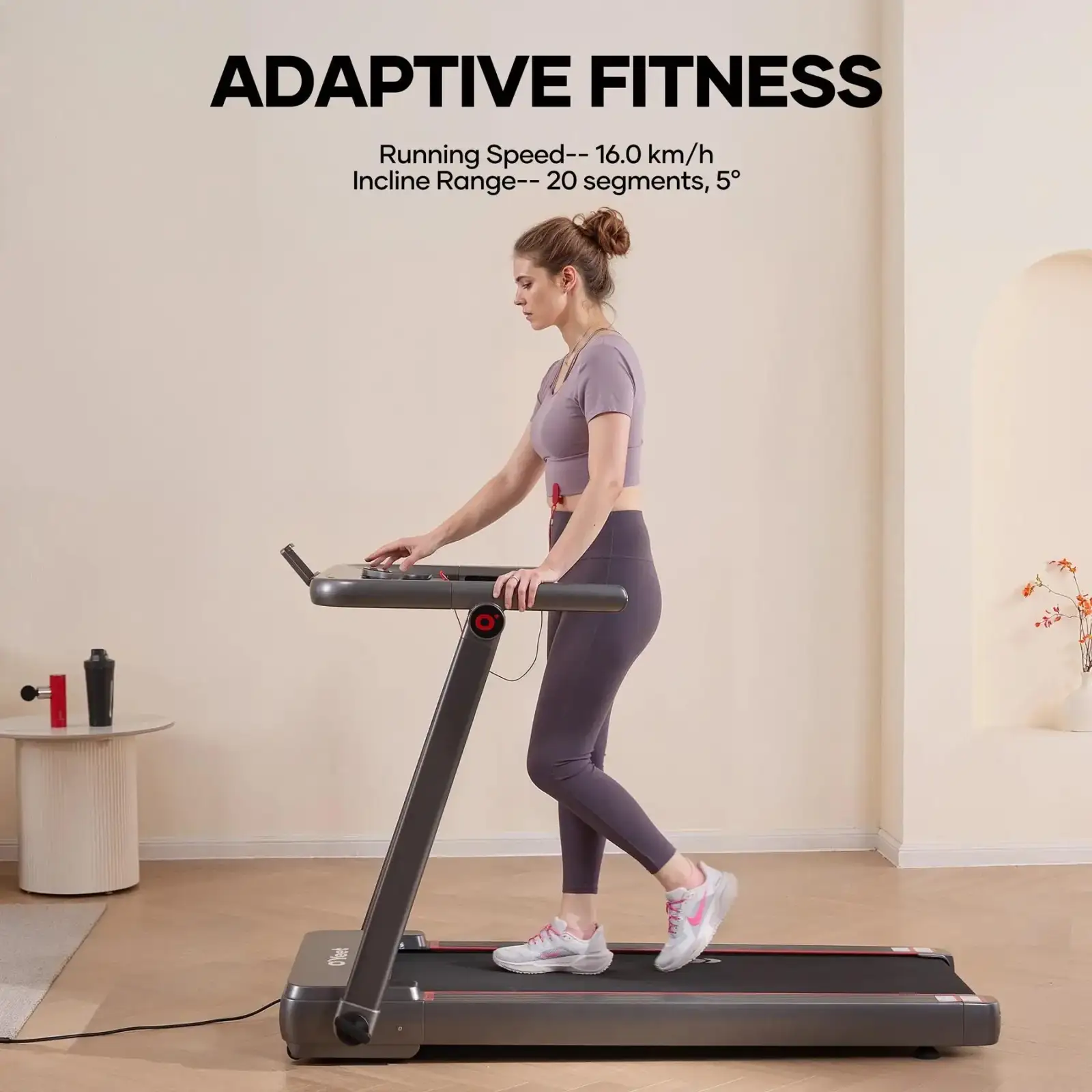 Бігова доріжка складана з регулюванням нахилу Oyeet TM-AP18Y Treadmill UA