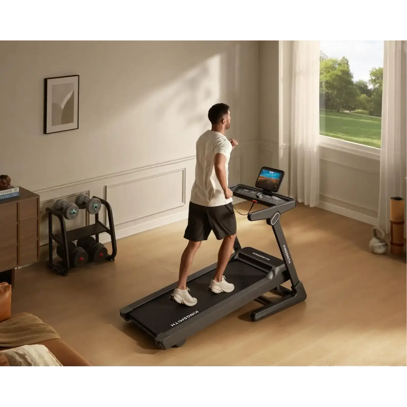 Електрична бігова доріжка KINGSMITH Treadmill ERS510T (RVER - 10100) UA