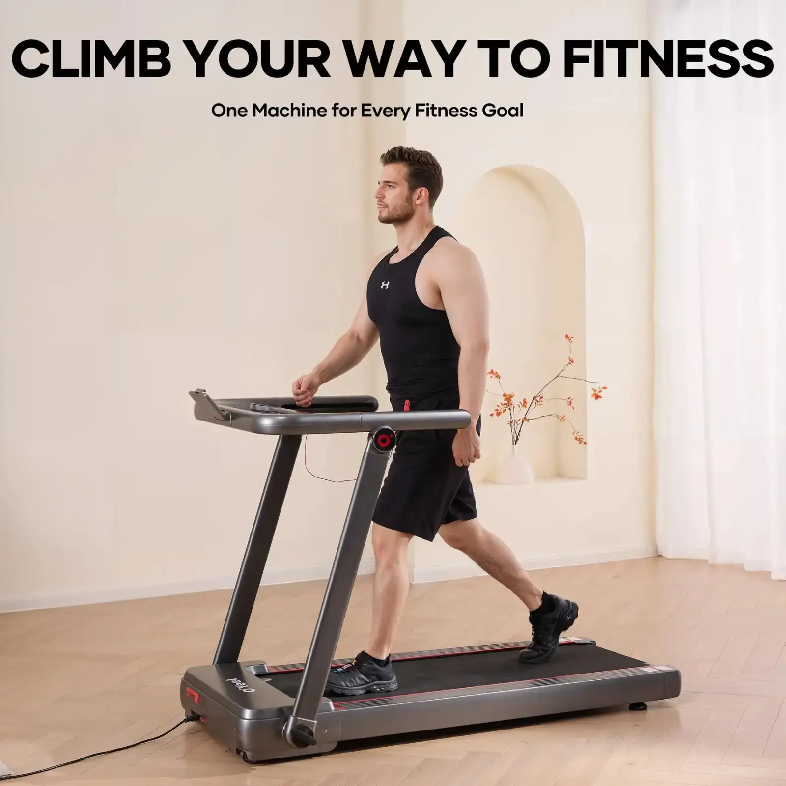Бігова доріжка складана з регулюванням нахилу Oyeet TM-AP18Y Treadmill UA