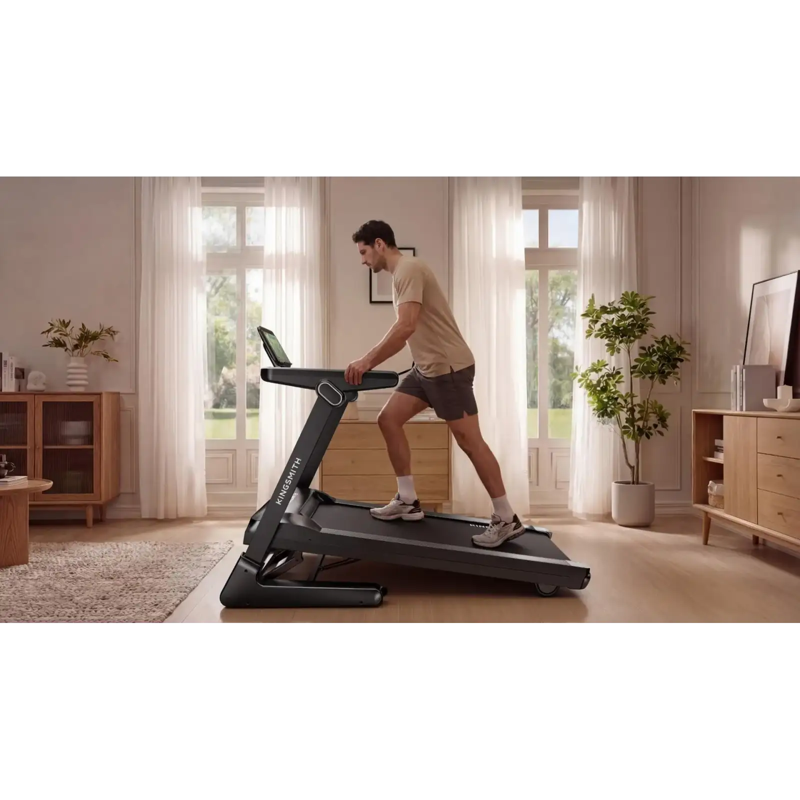Електрична бігова доріжка KINGSMITH Treadmill ERS510T (RVER - 10100) UA