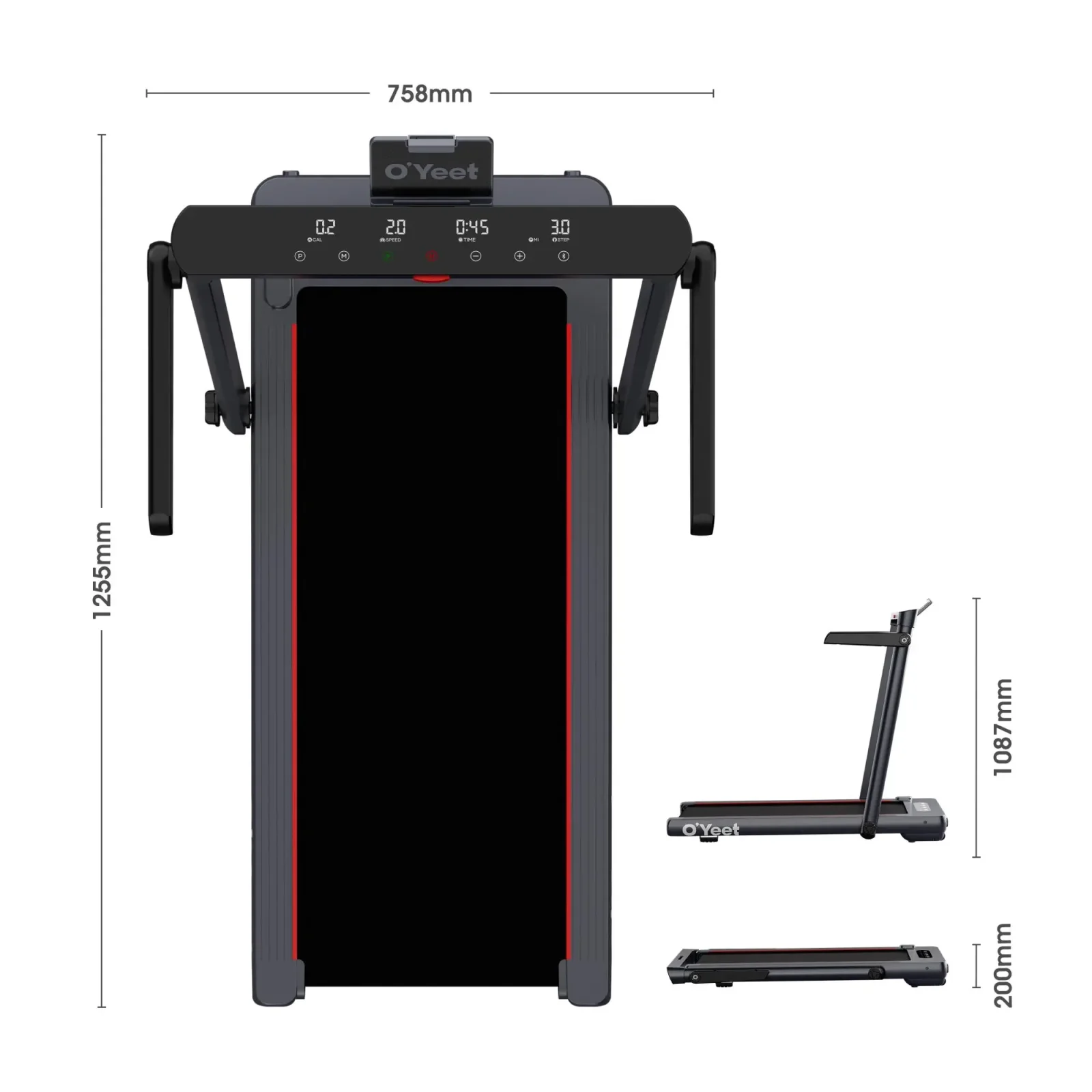 Бігова доріжка Oyeet Walking&Running TM-YT102 UA