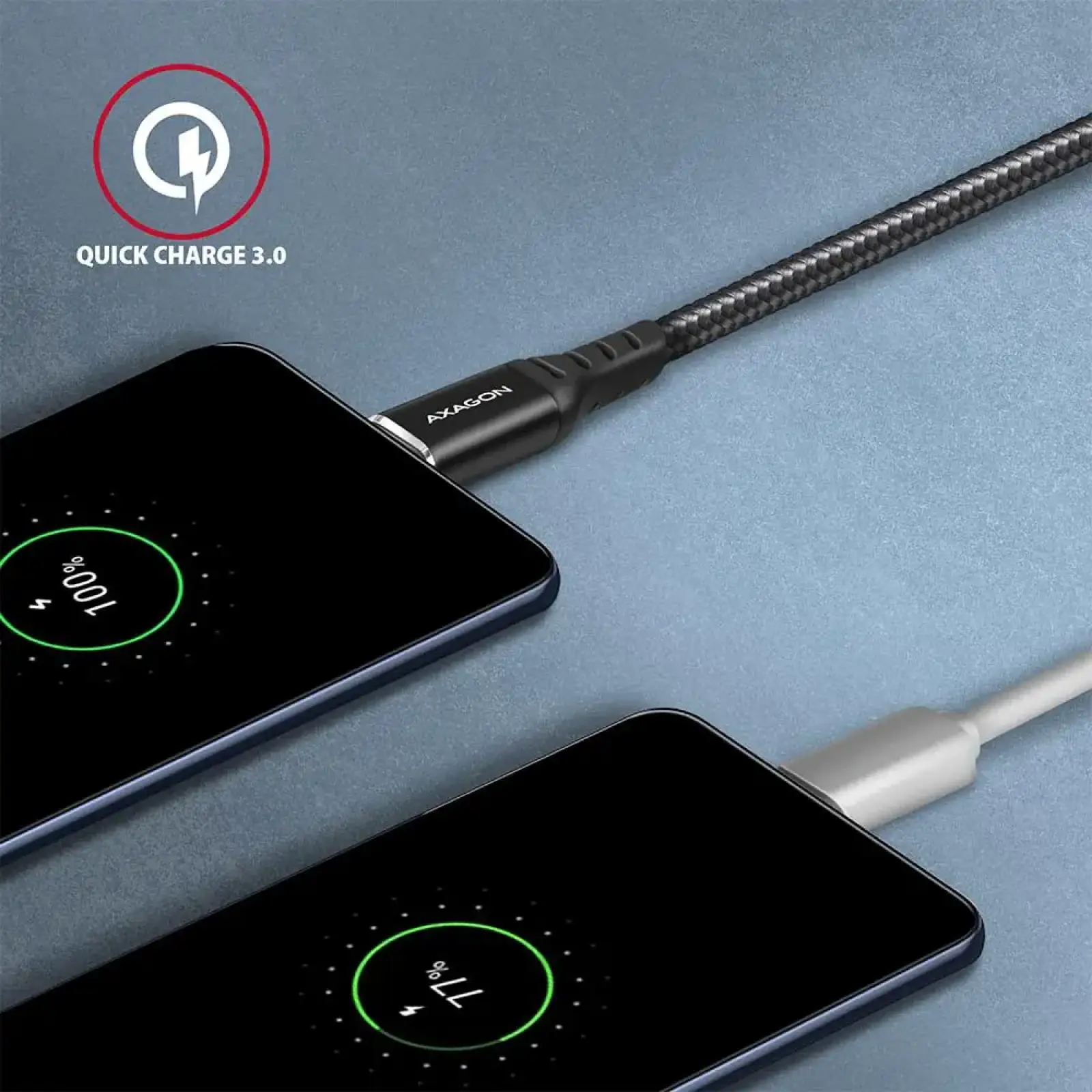 Кабель USB-C TO USB2.0 1.5M BLACK BUCM-AM15AB AXAGON UA