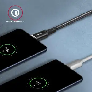 Кабель USB-C TO USB2.0 1M BLACK BUCM-AM10AB AXAGON UA