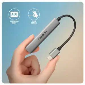 Концентратор USB3.2 4PORT 0.12M HUE-STC AXAGON UA