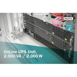 ДБЖ UPS ONLINE 2000VA 2000W DN-170095 ASSMANN UA