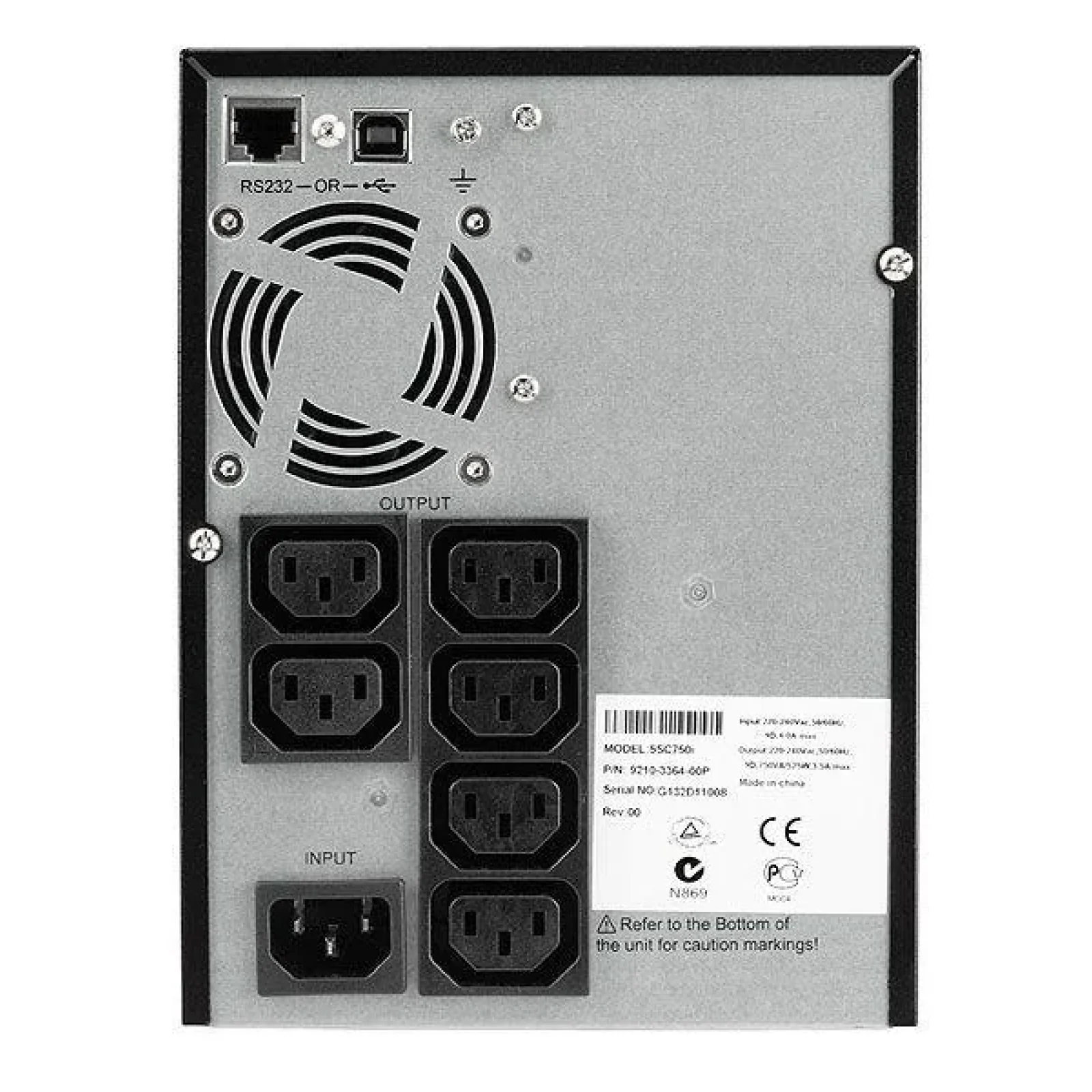 Джерело безперебiйного живлення Eaton 5SC 750i UA