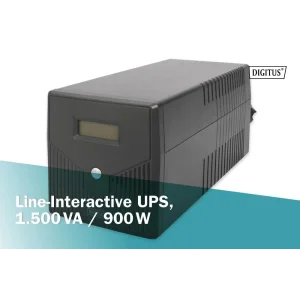 Джерело безперебійного живлення UPS LINE-INTERACTIVE 1500VA 900W DN-170075 ASSMANN UA