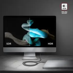 Кабель USB-C TO HDMI 1.8M RVC-HI2MC AXAGON UA