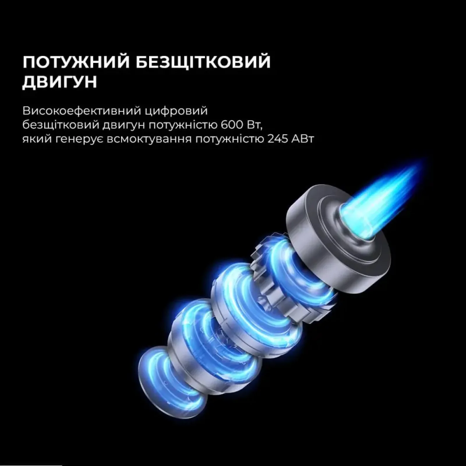 Бездротовий пилосос Jimmy H10 PRO Hercules (H10PRO) UA