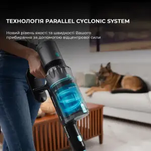 Акумуляторний пилосос Cecotec Conga Rockstar 2500 Thunder Flex Animal (CCTC-08427) UA