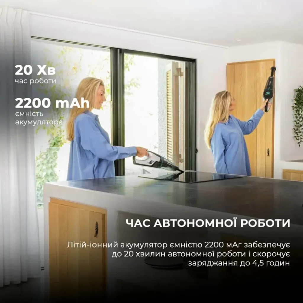 Бездротовий пилосос CECOTEC Conga PopStar Micro 18,5V Animal Hand (CCTC-05540) UA