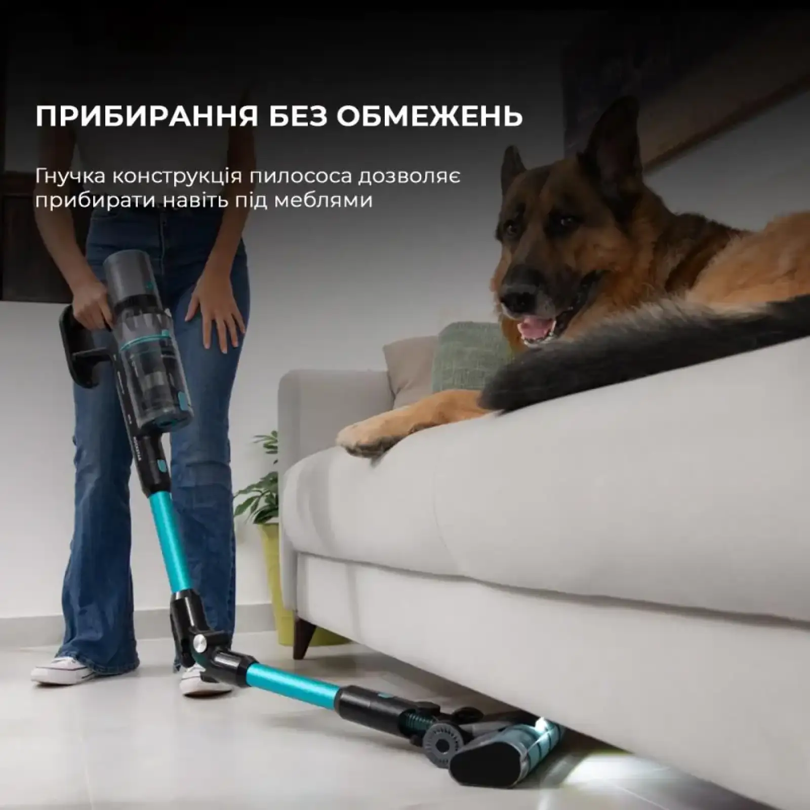 Акумуляторний пилосос Cecotec Conga Rockstar 2500 Thunder Flex Animal (CCTC-08427) UA