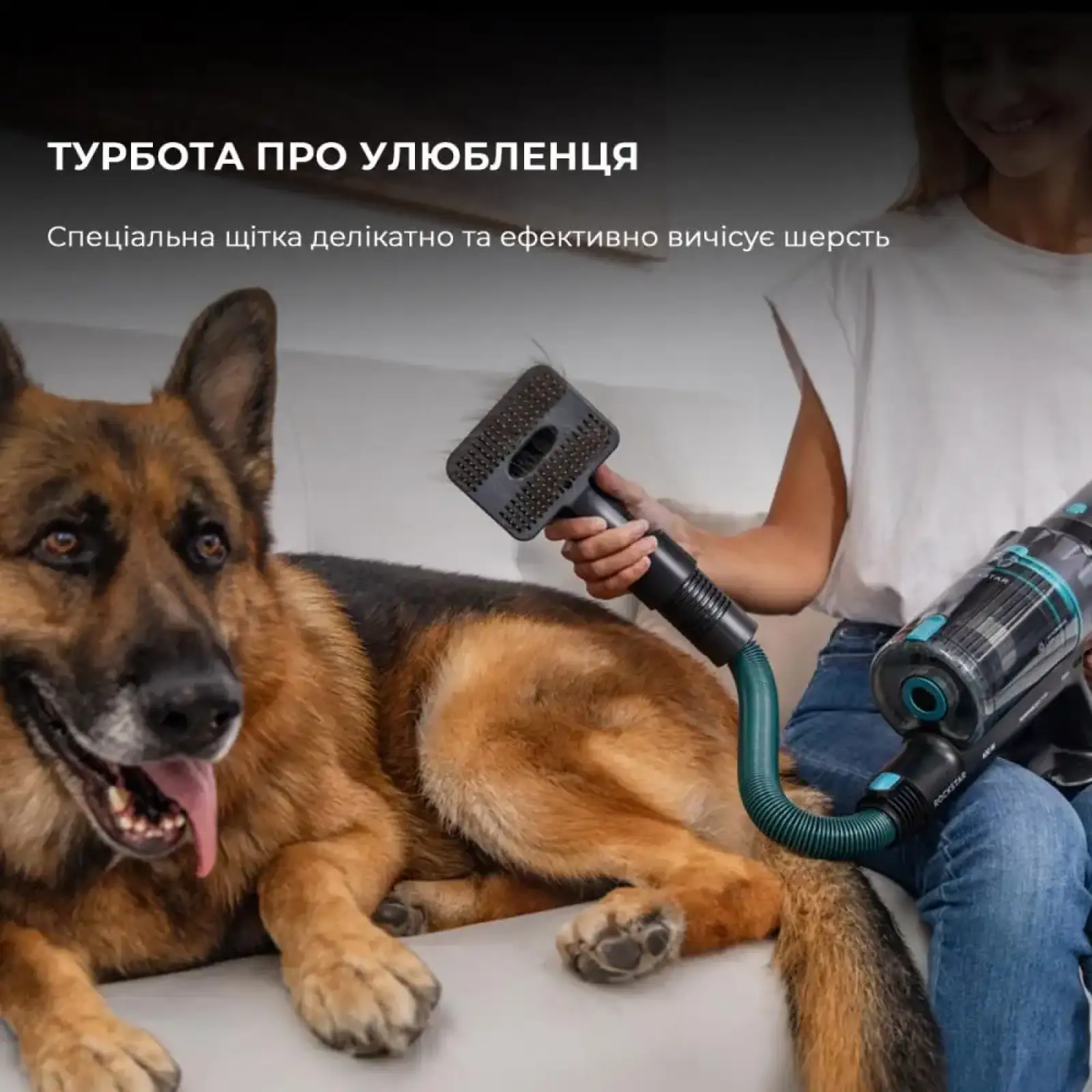 Акумуляторний пилосос Cecotec Conga Rockstar 2500 Thunder Flex Animal (CCTC-08427) UA