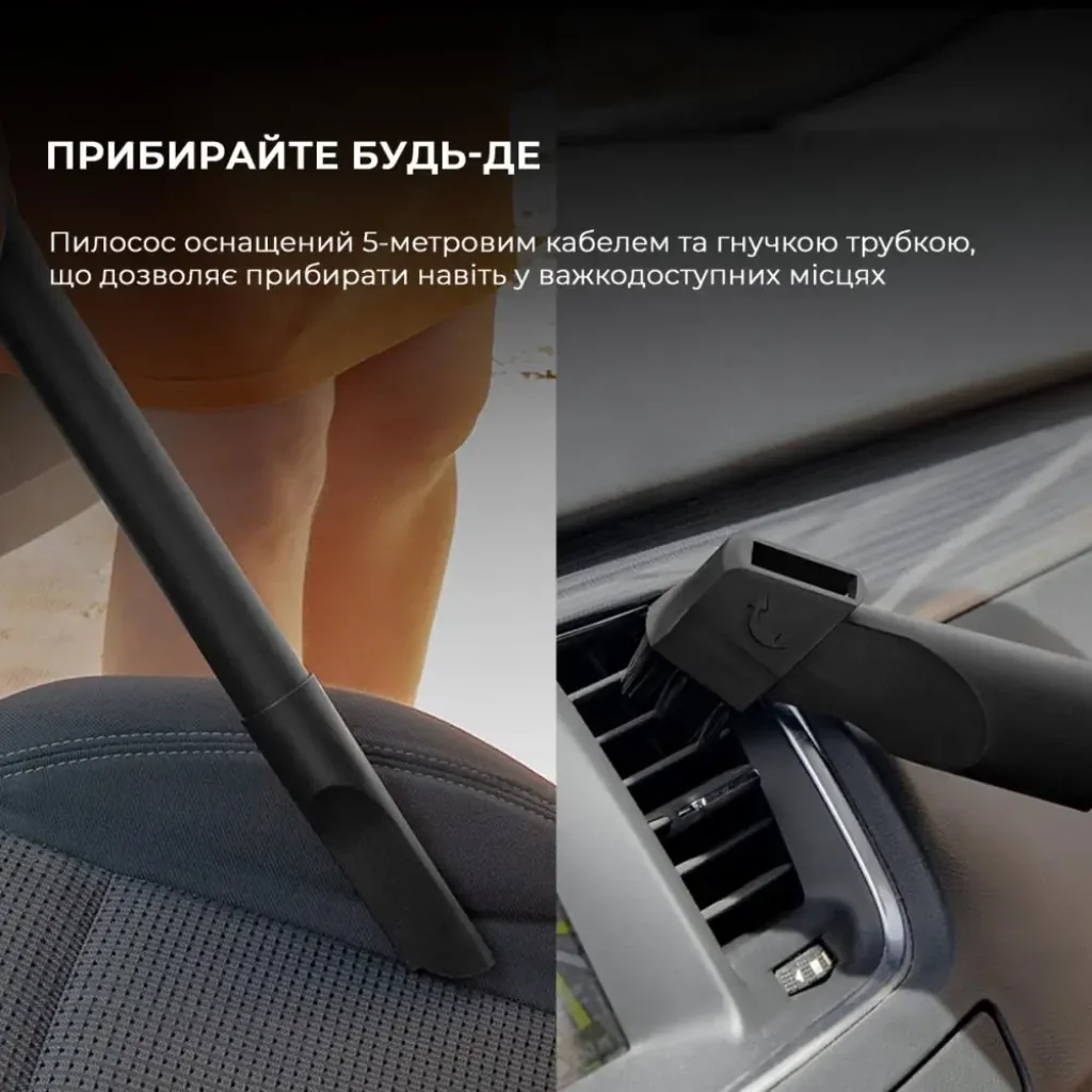 Миючий пилосос Cecotec Conga Rockstar Wet & Dry Compact Garden Plus (A01 EU01 100012) UA