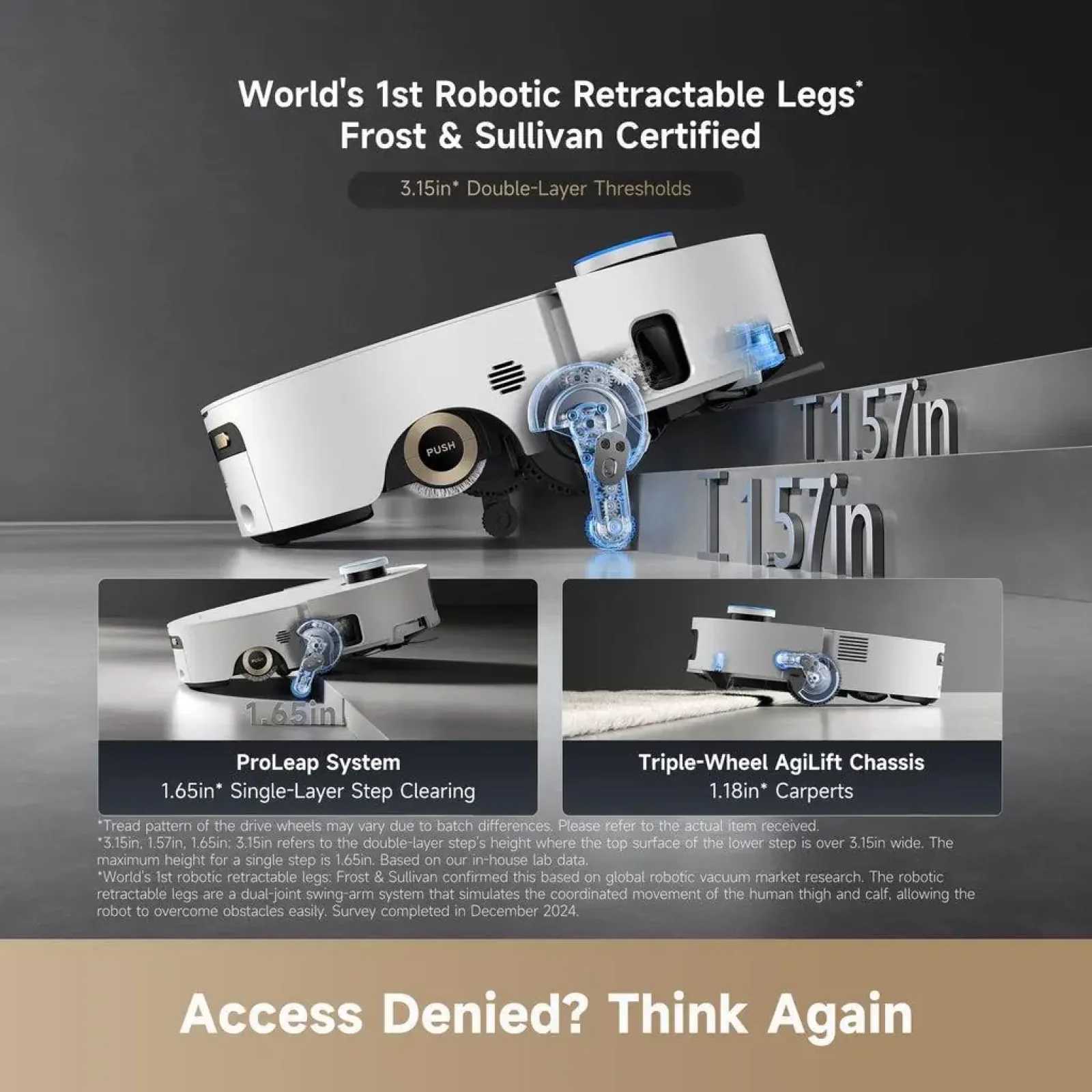 Робот-пилосос Dreame Aqua 10 Ultra Roller Complete White (RLH71DE-1-WH) UA