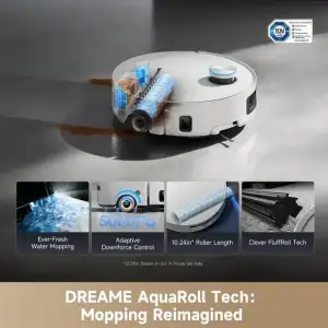 Робот-пылесос Dreame Aqua 10 Ultra Roller Complete White (RLH71DE-1-WH)