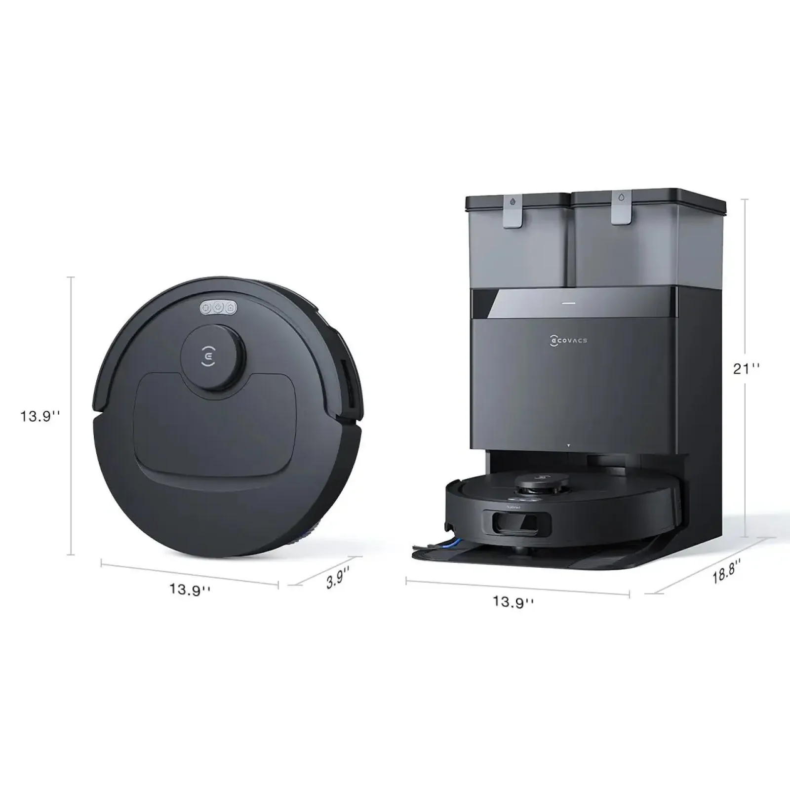 Робот-пилосос DEEBOT T30CDLX71 BLACK ECOVACS (DLX71 BLACK) UA
