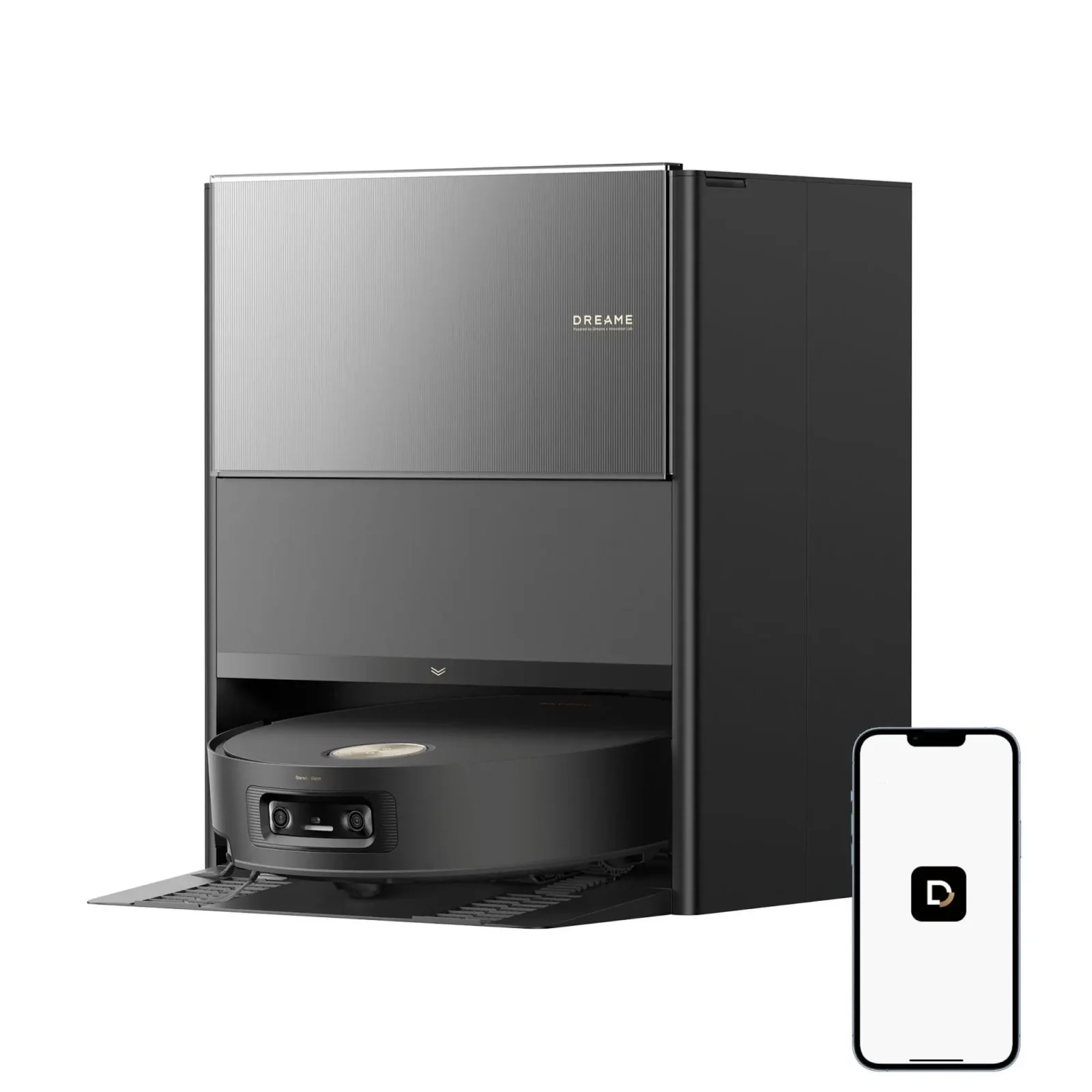 Робот-пилосос Dreame Aqua 10 Ultra Roller Complete Black (RLH71DE-1-BL) UA