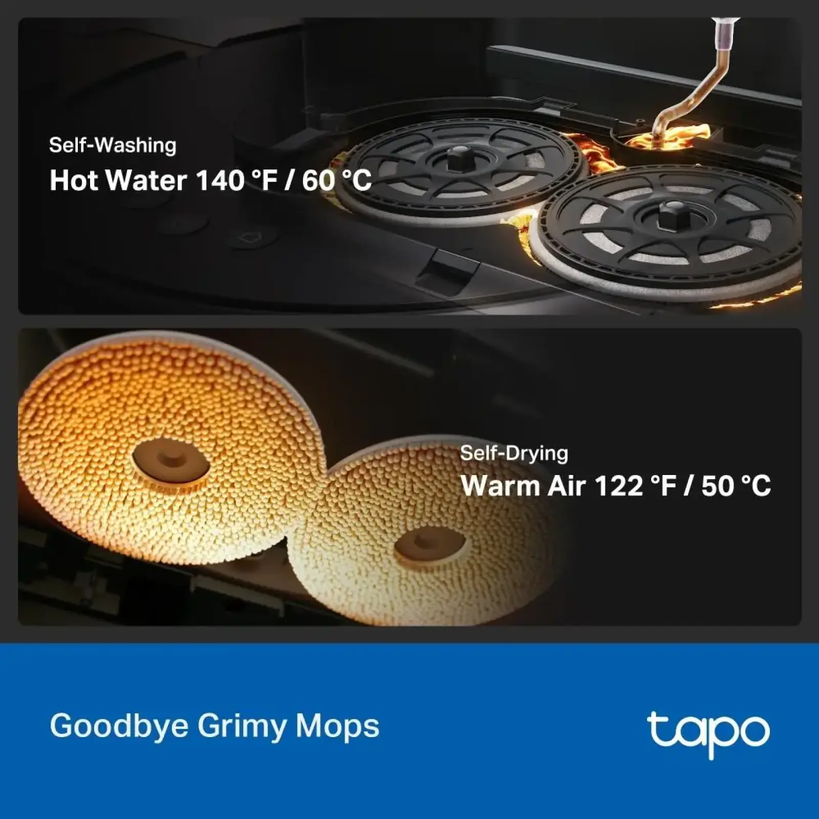 Робот-пилосос, Tapo RV50 Pro Omni TP-LINK UA