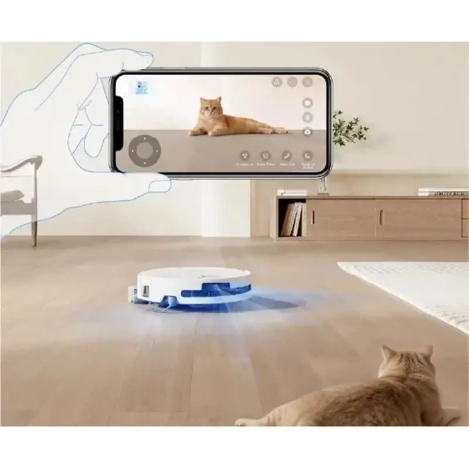 Робот-пилосос DEEBOT T90 PRO OMNI WH ECOVACS (DEX95) UA