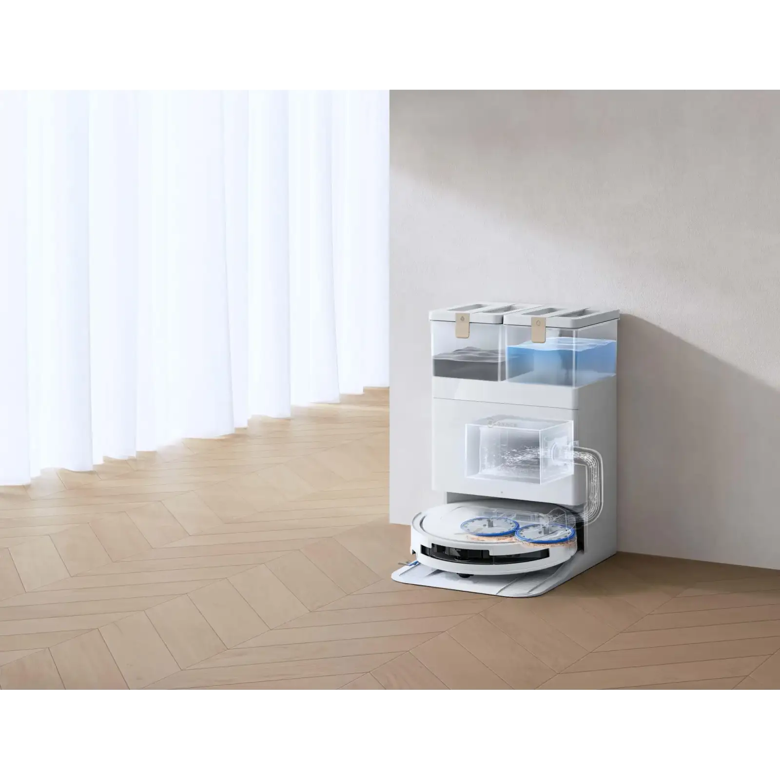 Робот-пилосос DEEBOT T50S PRO OMNI WHITE ECOVACS (DEX69) UA